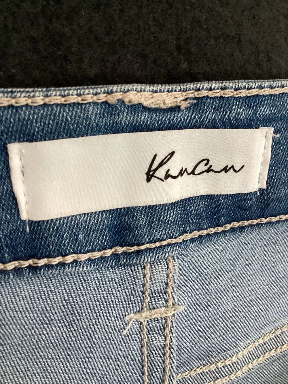 Kancan women’s jean shorts
